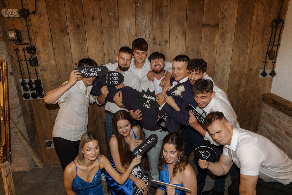 Fotobúdka Lookasy na svadbe